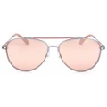 Unisex Sunglasses Calvin Klein CKJ164S Pink Silver ? 58 mm