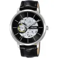 Pulsar P8A003X1 Men's Automatic Black Leather Strap Watch Replacement Band