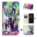 Elephant TPU Phone Wallet Case Cover For Motorola MOTO G30 - (21522)
