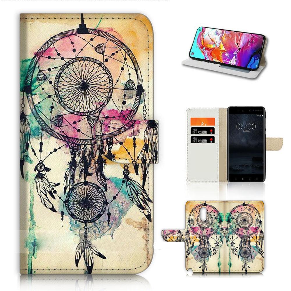 Dream Catcher TPU Phone Wallet Case Cover For Telstra Evoke Plus 2 - (21380)
