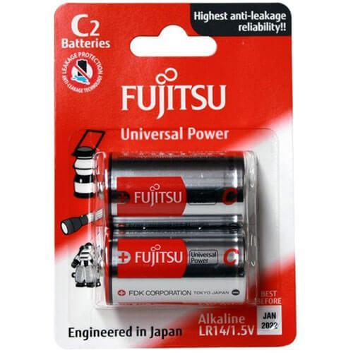 Fujitsu Alkaline Blister Universal Power (Pack of 2) - CSize