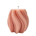 Urban Swirl 10cm Vanilla Scented Candle Home Fragrance Room Tabletop Decor Rose
