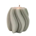 Urban Swirl 10cm Vanilla Scented Candle Home Fragrance Room Tabletop Decor Smoke
