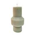 Urban Ripple Abstract 15cm Vanilla Scented Candle Home Fragrance Decor Smoke