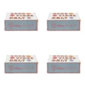 4x Urban Good Vibes Only 150g Rectangle Bar Bath Soap Body Shower/Bathing Care