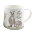 Urban FB Roo Wombat 400ml Ceramic Mug w/ Handle Coffee/Tea Drinkware Grey/Green