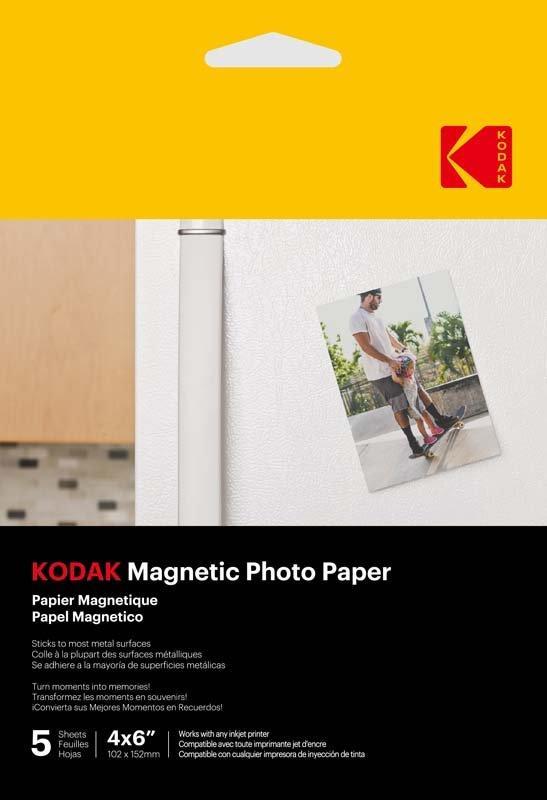 Kodak Magnetic Photo Paper 650g 4 x 6 (4R) 5 Sheets