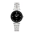 Trussardi Men's R2453145506 Formal Watch - Stainless Steel Case, Black Dial, Leather Strap