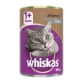 Whiskas Adult 1+ Years Wet Cat Food w/ Jellymeat Loaf 400g x24