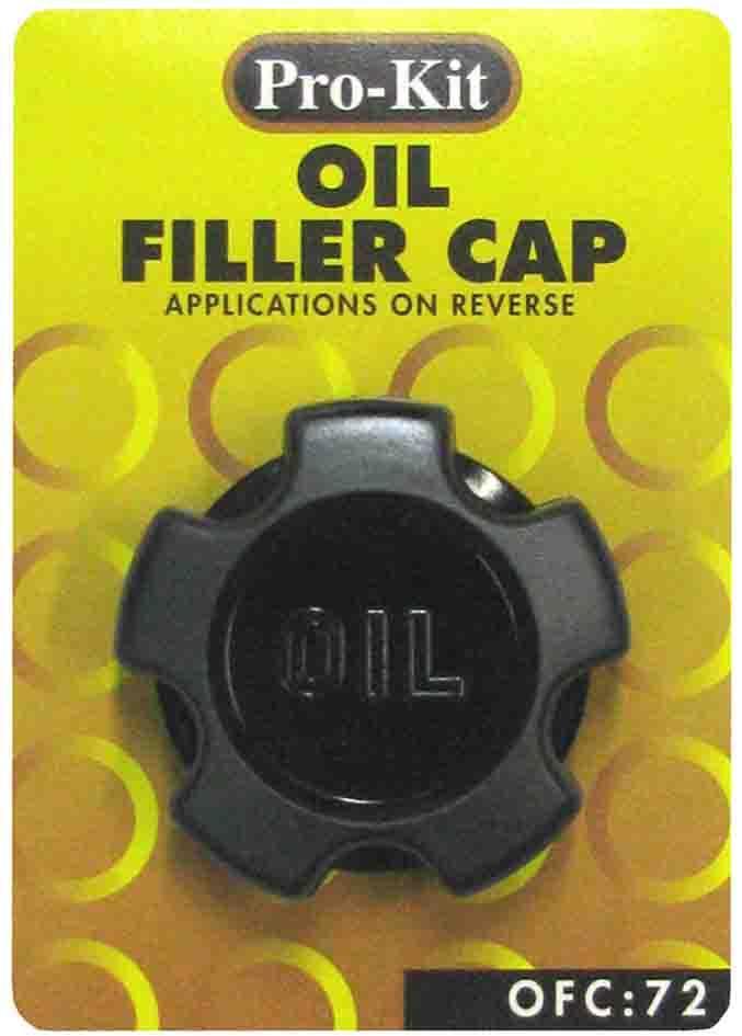 Pro-Kit OIL FILLER CAP - FORD, HONDA, NISSAN, SUZUKI