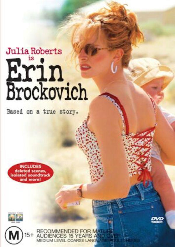 JULIA ROBERTS IN ERIN BROCKOVICH DVD Preowned: Disc Excellent