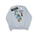 Disney Girls Mickey Mouse Love The Earth Sweatshirt (Sports Grey) (5-6 Years)