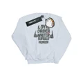 The Flintstones Mens Loyal Order Water Buffalo Member Sweatshirt (White) (L)
