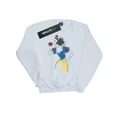 Disney Princess Girls Snow White Apple Glitter Sweatshirt (White) (7-8 Years)