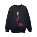 The Nightmare Before Christmas Girls Christmas Presents Sweatshirt (Black) (3-4 Years)