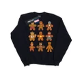 Marvel Girls Avengers Christmas Gingerbread Sweatshirt (Navy Blue) (9-11 Years)