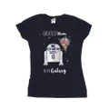 Star Wars Womens/Ladies Greatest Mum Cotton T-Shirt (Navy Blue) (XL)