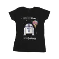 Star Wars Womens/Ladies Greatest Mum Cotton T-Shirt (Black) (XL)