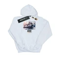 Star Wars Boys The Mandalorian Scout Troopers Hoodie (White) (3-4 Years)