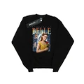Disney Girls Beauty And The Beast Belle Montage Sweatshirt (Black) (9-11 Years)