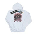 DC Comics Girls Justice League Movie Group Pose Hoodie (White) (12-13 Years)