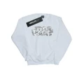 Star Wars Girls Ornamental Logo Sweatshirt (White) (9-11 Years)