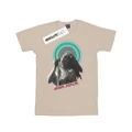 Janis Joplin Mens Halo Photo T-Shirt (Sand) (M)