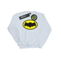DC Comics Boys Batman TV Series Logo Sweatshirt (White) (12-13 Years)