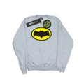 DC Comics Boys Batman TV Series Logo Sweatshirt (Sports Grey) (5-6 Years)