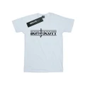 Bon Scott Girls Bemguit Grime Cotton T-Shirt (White) (9-11 Years)