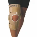 Bodyassist Elastic Hinged Knee Support front opening SMALL