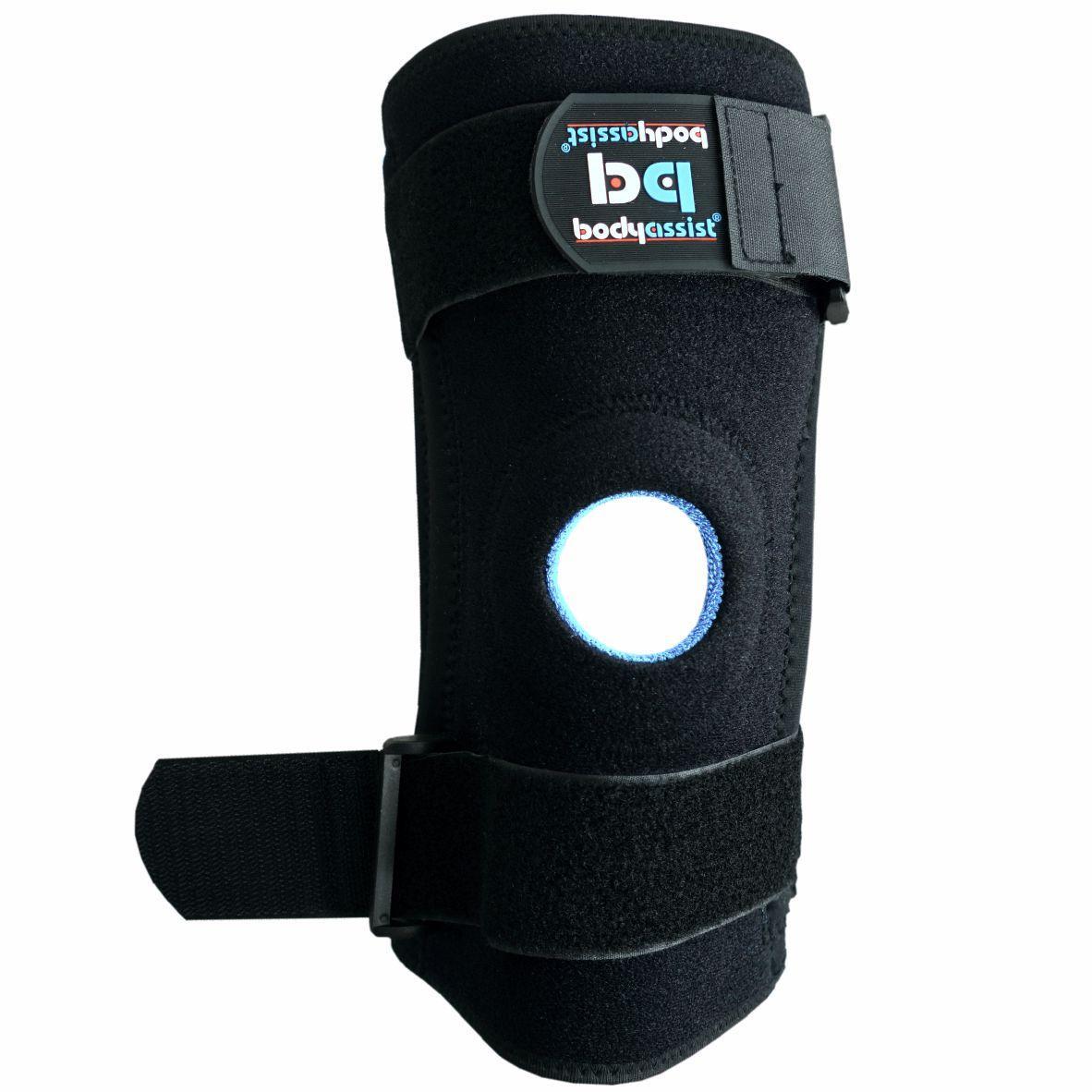 Bodyassist Patella Knee Support Brace with Stays BLACK LARGE