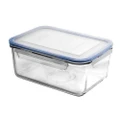 Tempered Glass Rectangular Food Container - 1870mL