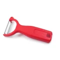 Kitchen Tools Serrated Blade Y-Peeler (Red) - 10x1.5x17.5cm