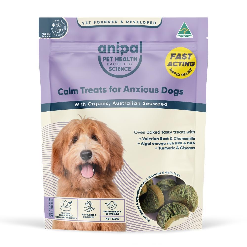 Anipal Calm Treats for Anxious Dogs - Hand Baked - Aussie Vet Founded