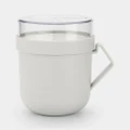 Make & Take Soup Mug (Light Grey) - 600mL