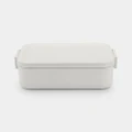 Make & Take Lunch Box (Light Grey) - Medium