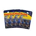 10 Pack Kodak CR2016/25/32 Multipack 60 - BULK Ultra Lithium 3V Button Batteries