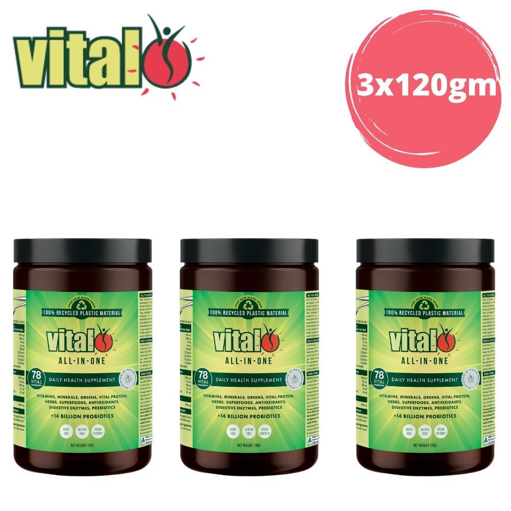 Vital All-In-One VALUE PACK - 360gm - Daily Health Supplement and Multivitamin