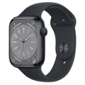 Refurbished Apple Watch Series 8, GPS 45mm Aluminium Case (6 Months limited Seller Warranty)