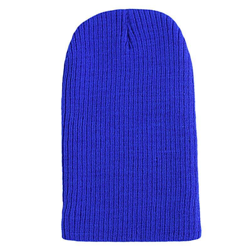 Winter Thermal Warm Women Men Hat Slouch Baggy Hat Beanie Ski Knitted Cap
