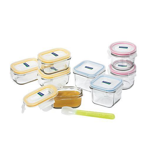 Baby Food Container 9pc Set With Spoon