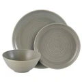 William Mason Dinnerware, 12 Piece Set (Grey)