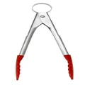 Stainless Steel/Silicone Mini Tongs (Red) - 18cm