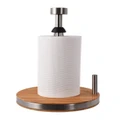 E-Z Tear Paper Towel Holder With Bamboo Stand