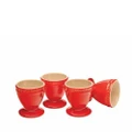 La Cuisson Egg Cup Set of 4 Red
