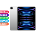 Apple iPad Pro 11 2022 Wifi (8GB RAM, 128GB, Silver) - BRAND NEW