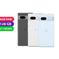 Google Pixel 7a 5G (8GB RAM, 128GB, Snow) - BRAND NEW