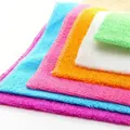 10X Microfibre Cleaning Cloths Window Dish Washing Glass Kitchen Towel Wipes AU