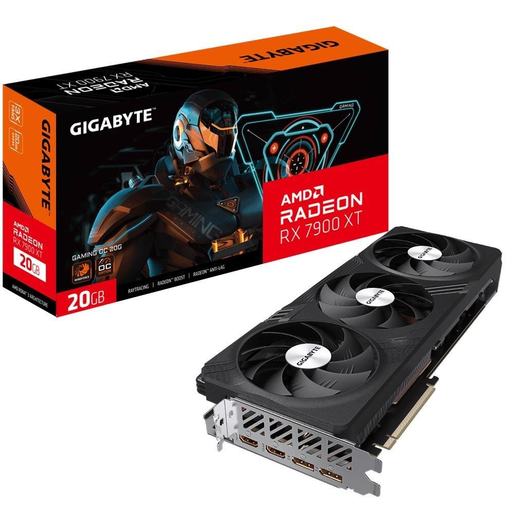 Gigabyte AMD Radeon RX 7900 XT Gaming OC 20G Video card, PCI-E 4.0, GDDR6, 3x DP2.1, 2x HDMI 2.1
